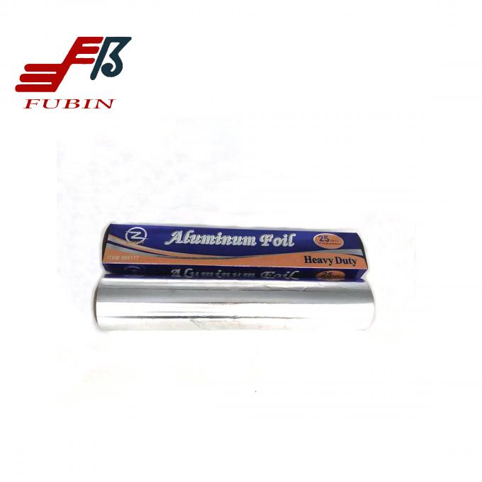 25mic Aluminum Foil In Oven Silver Foil Paper Roll For Baking