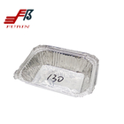 rectangular take away disposable aluminum foil container tray sizes manufacturer aluminium butter packaging sarten