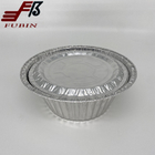 Deep 800ml Round Foil Trays Heat Resistance Food Package