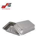 100 Recycled 1.65lbs Aluminum Trays For Food Rectangle