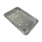 BBQ Cookie Rectangular Foil Trays 1400ml Great Thermal Conductivity