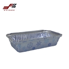 Colored Alloy 8011 Rectangular Foil Trays Heat Preservation