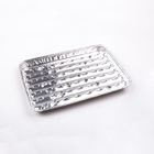 FDA Rectangular Foil Trays Aluminum Foil Bbq Pans With Hole