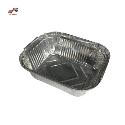 Family Silver Aluminum Foil Food Box