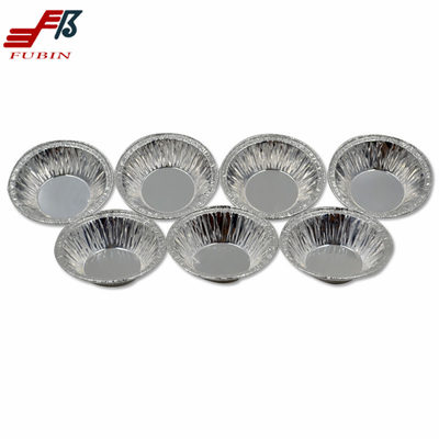 Fubin Aluminium Foil Baking Tray 3'' Egg Tart Foil Cup