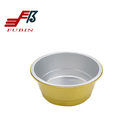 Alloy 8011 1500ml Gold Foil Pans For Fast Food Packing