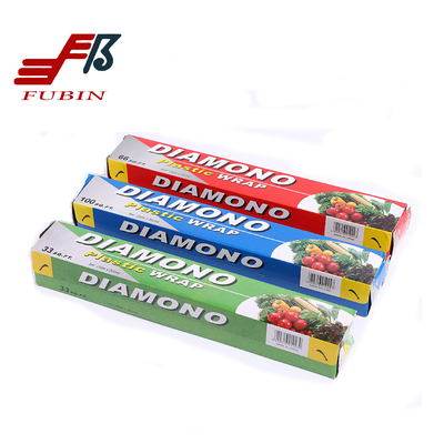 Transparent Stretch Wrap Cling Film Roll Jumbo Food Grade