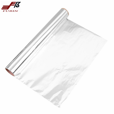 Heat Resistance 25mic Household Aluminum Foil Roll For Food Packing