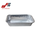 0.1mm Thickness Airline Meal Tray Aluminum Foil Food Box High Temperature Resistance