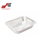Half Size 9*13'' Takeout Rectangular Foil Containers For Food Packaging