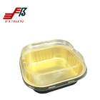 Food Grade Square Aluminum Foil Container Lid For Party
