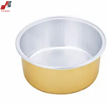 1500ml Round Aluminum Foil Baking Trays Takeout Lunch Tableware Container