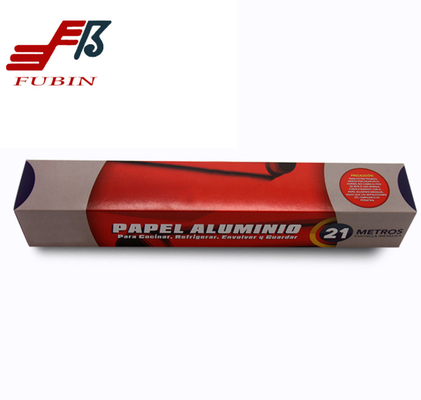 21m Length Household Aluminum Foil Roll Home Packing Jobs