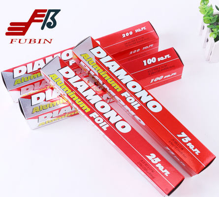 5M Length Aluminium Foil Roll For Work Home Packing Products Food Grade Aluminium Foil Household Paper