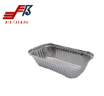 550ml Disposable Aluminum Foil Plates Rectangular Deep Loaf Pan