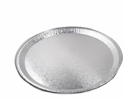 Round 12" Flat Aluminum Foil Catering Tray Work Home Packing