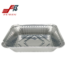 Rectangle Aluminum Foil Pans With Lids 8*6'' Disposable Food Container