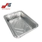 Rectangle Aluminum Foil Pans With Lids 8*6'' Disposable Food Container