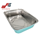 FDA Colored Aluminum Foil Pans Biodegradable Hotel Party Roast Work Home Packing