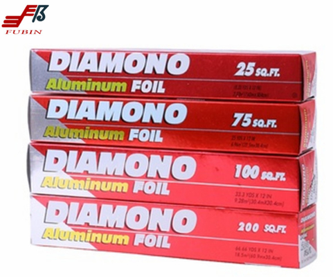 Restaurant Household Aluminum Foil Roll For Food Packing Disposable Metal Tray