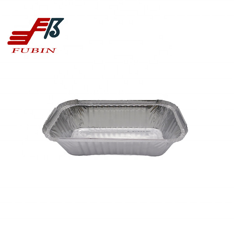 Takeout food containers lunch box salad meal storage box with lid food packaging foil aluminium butter packaging