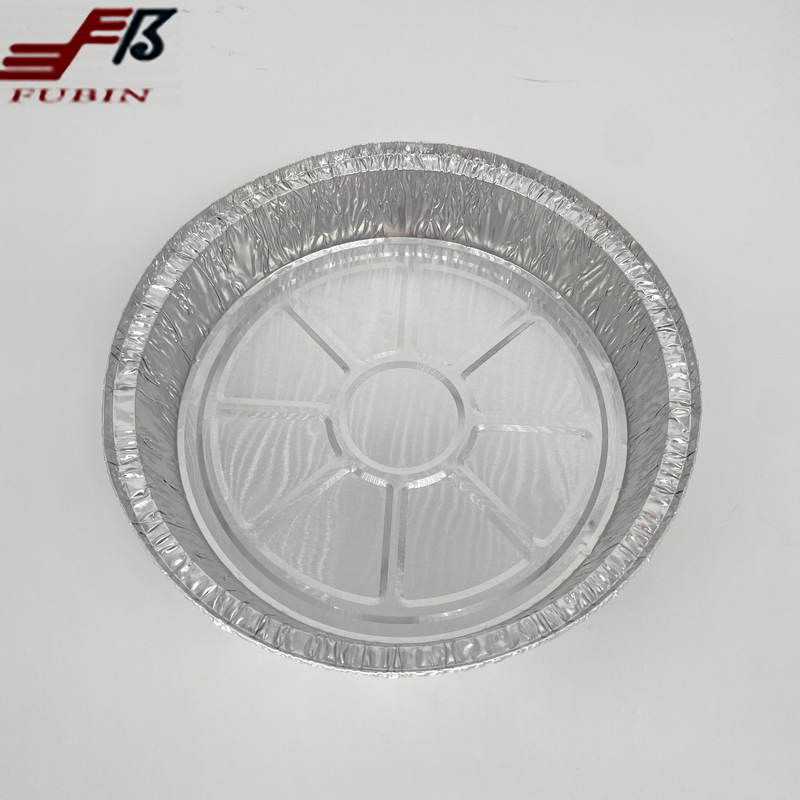 Recoverable Round Foil Trays 9 Inch Round Foil Pan for Baking Service
