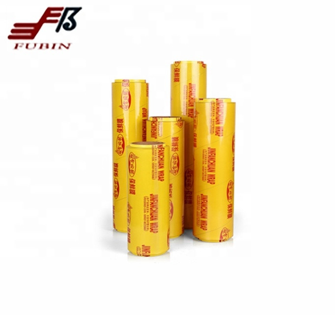 Heat Resistance 9 Micron PVC Cling Film For Cooking Wrap