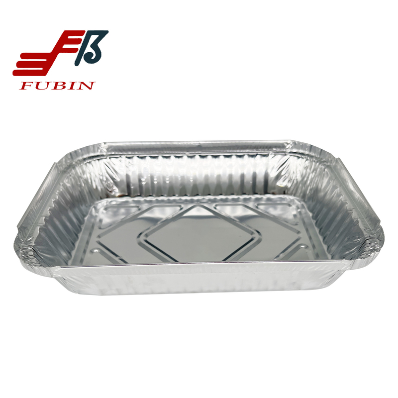 Rectangular Aluminum Foil Box In Oven 700ml Carry Out Container
